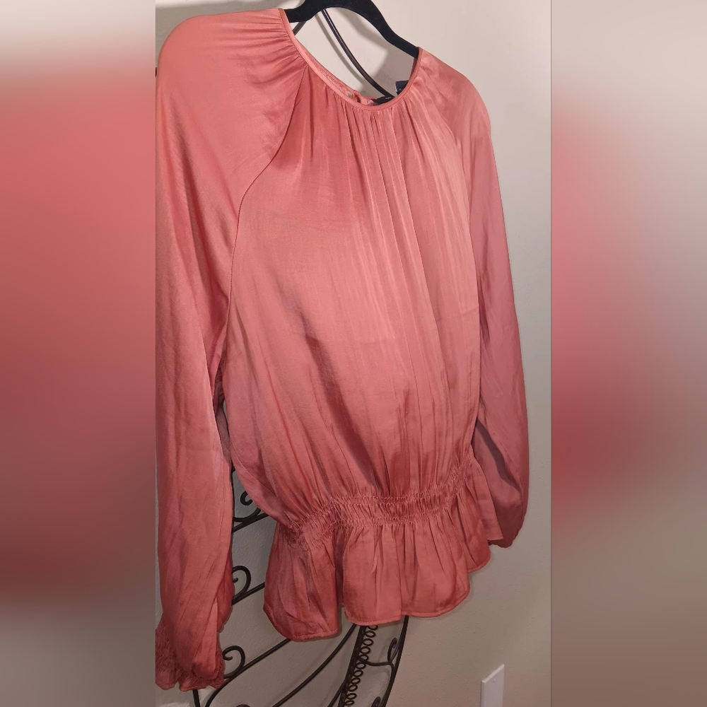Marc NEW York Silky Amber Blouse